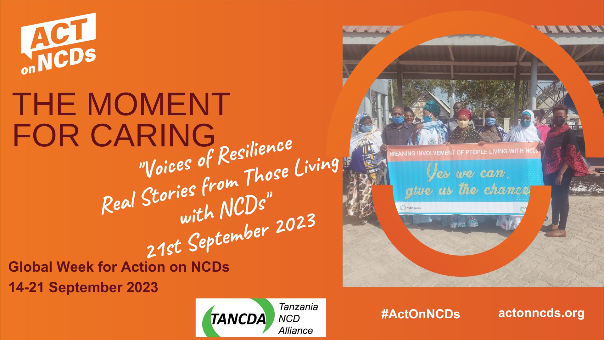 Voice of Resilience Real Stories from Those Living with NCDs #ActonNCDs